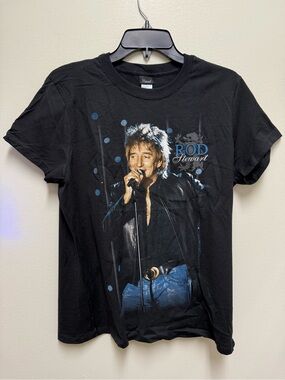 Rod Stewart Black Graphic Tee - Men